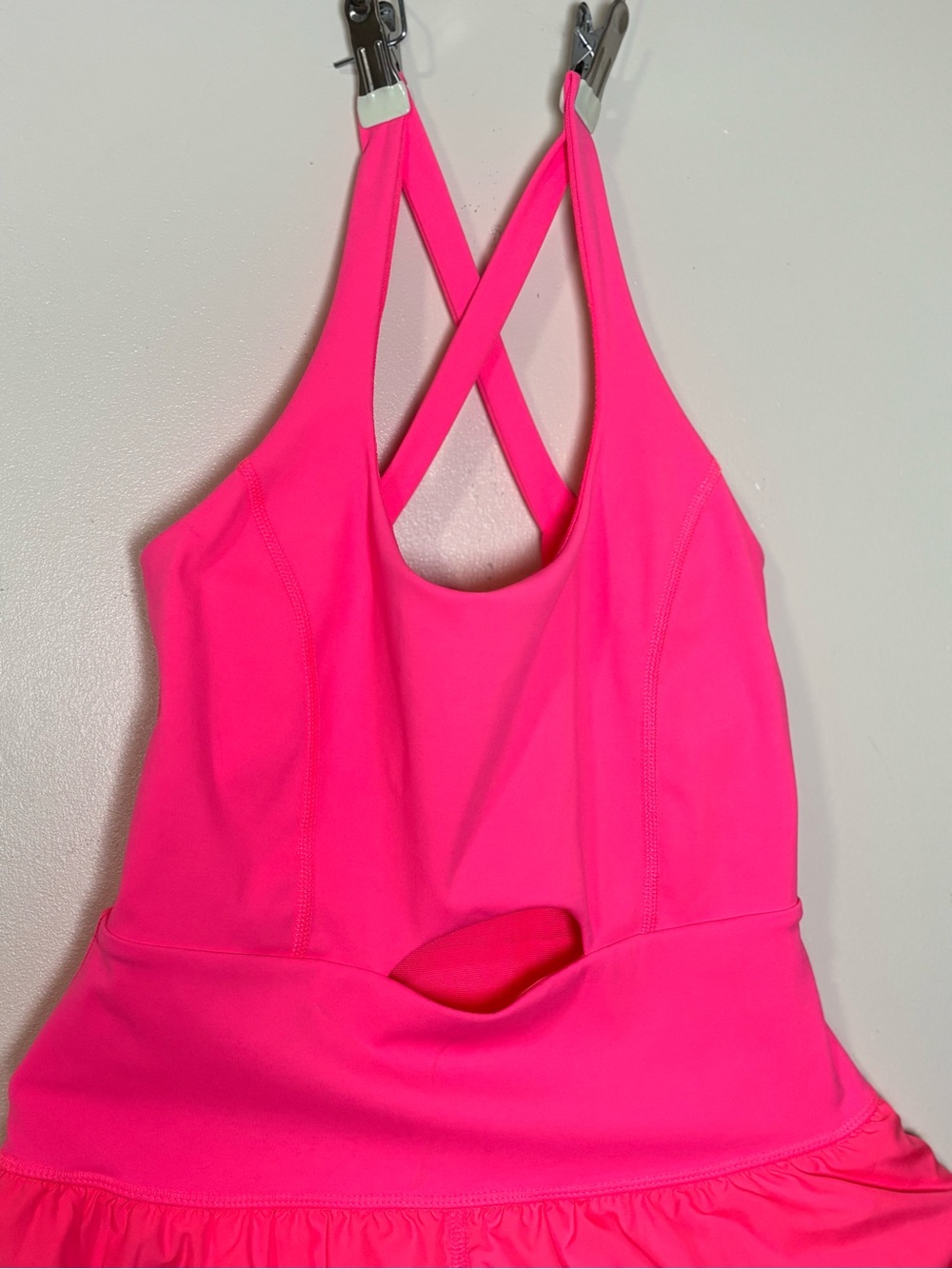 FP Movement Righteous Runsie Pink Cutout Active Romper Size Xs